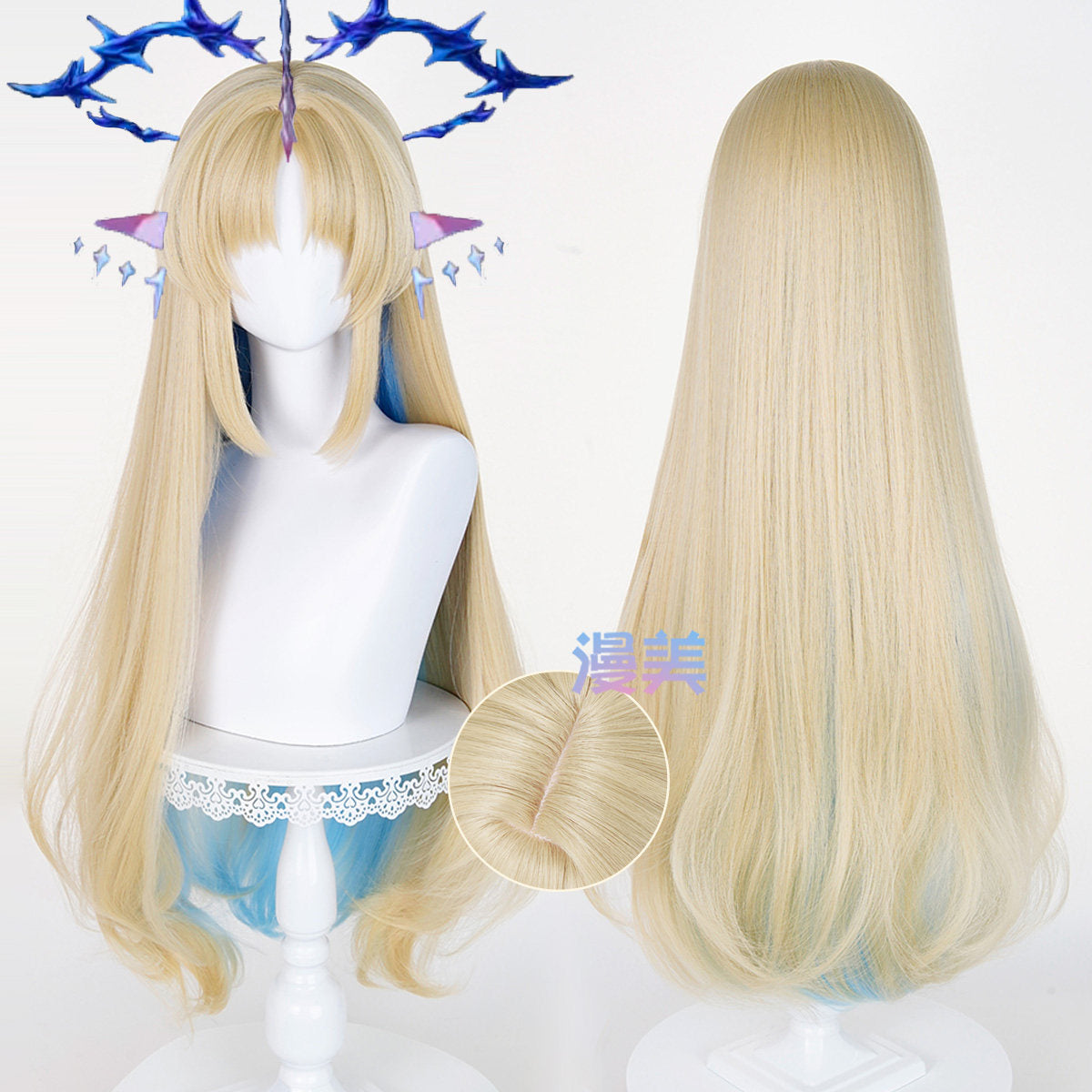 Rec001 Wig Cartethyia/Fleurdelys Cosplay Wuthering Waves