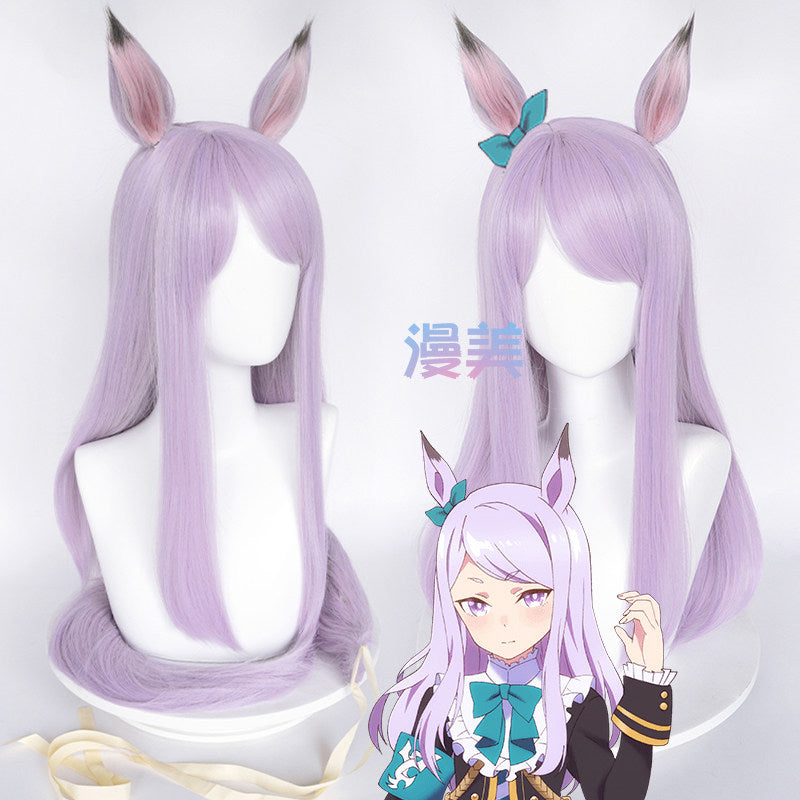 Rec001 60cm Wig Mejiro McQueen Cosplay Umamusume Pretty Derby