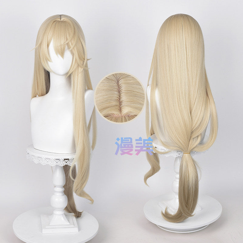 Rec001 90cm Wig Luocha Cosplay Honkai: Star Rail