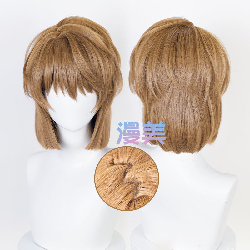 Rec001 Wig Haibara Ai Cosplay Detective Conan