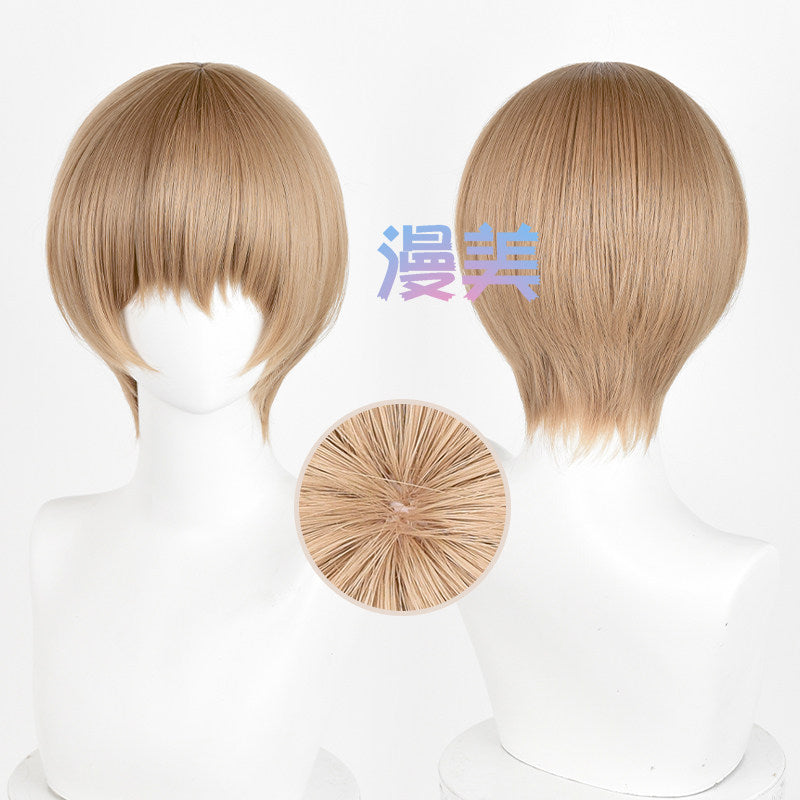 Rec001 30CM Wig Okita Sougo Cosplay Gintama