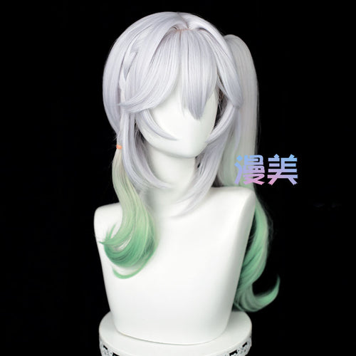 MANMEI 55cm Wig Nahida Cosplay Genshin Impact Rambut