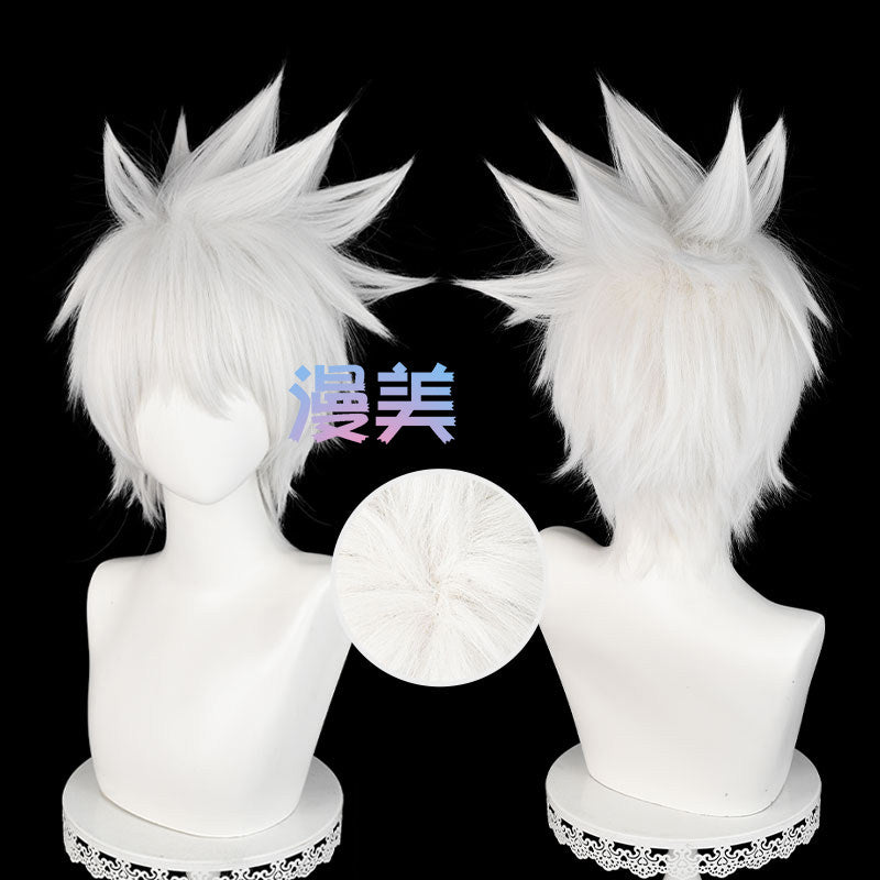 Rec001 30cm Wig Hatake Kakashi Cosplay Naruto