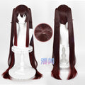 MANMEI 110cm Wig Hu Tao Cosplay Genshin Impact