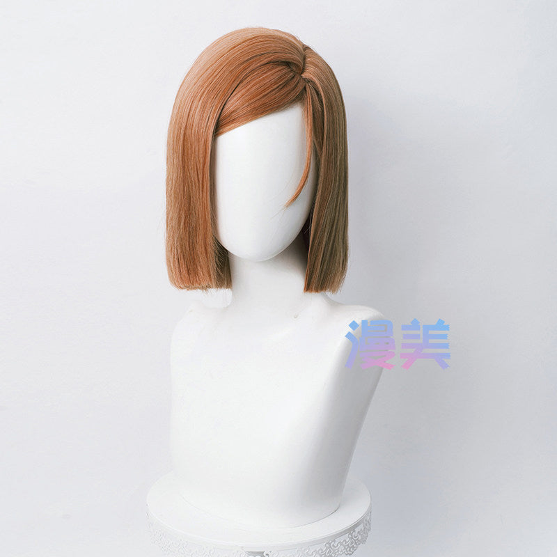 MANMEI Wig Nobara Cosplay Jujutsu Kaisen