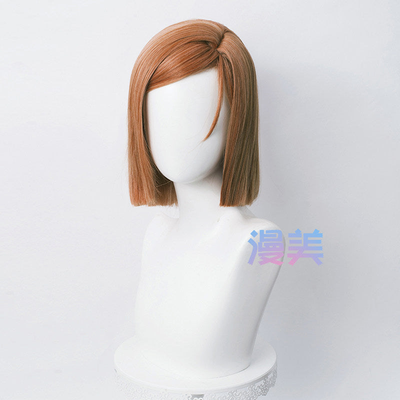 MANMEI Wig Nobara Cosplay Jujutsu Kaisen
