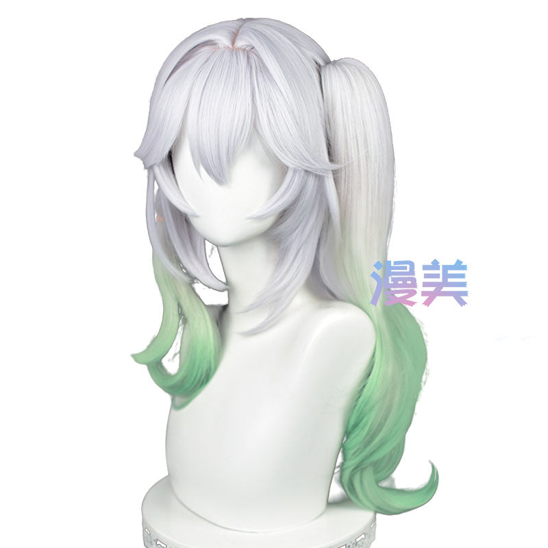 MANMEI 55cm Wig Nahida Cosplay Genshin Impact Rambut