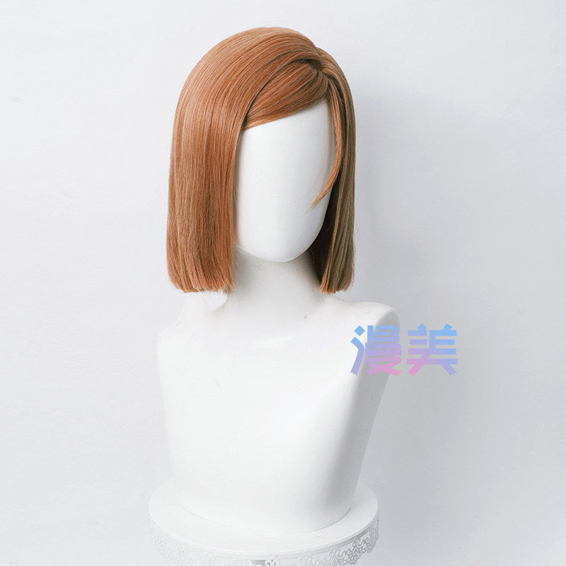 MANMEI Wig Nobara Cosplay Jujutsu Kaisen