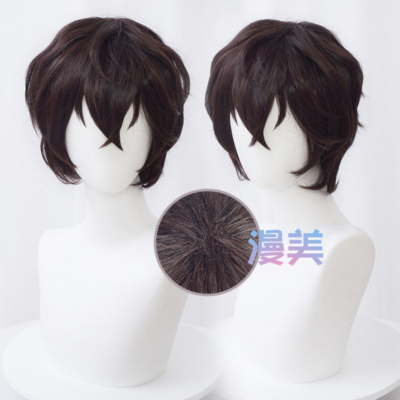 MANMEI Wig Dazai Cosplay Bungo Stray Dogs